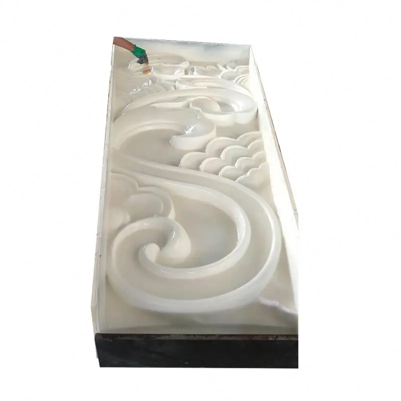 Wholesale Custom Gypsum Moulding GRG Plaster Hand Carved Casing Molding Decorative Molding Wall