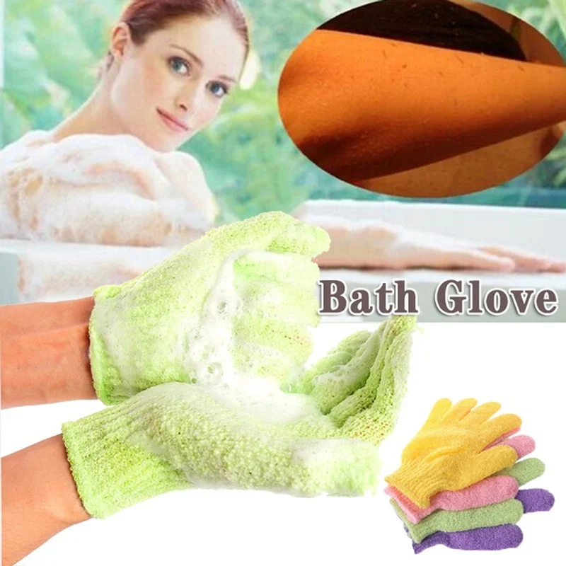 1/2PCS Removal Mitt Men and Women Exfoliating Bath Mitt Shower Bath Peeling Mitt