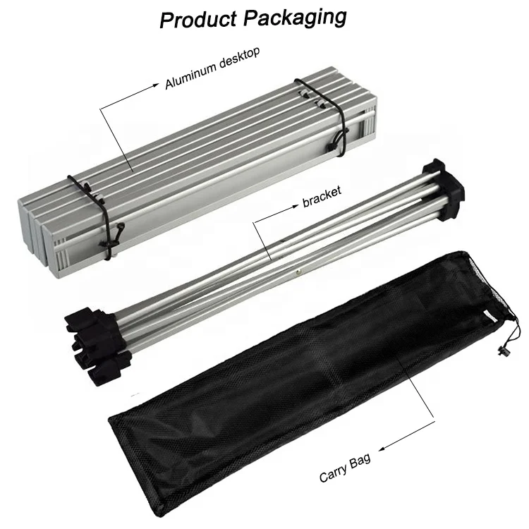 
Singda Lightweight BBQ Beach Camping Foldable Table Small Folding Outdoor Cooking Camping Aluminum Mini splicing Table 