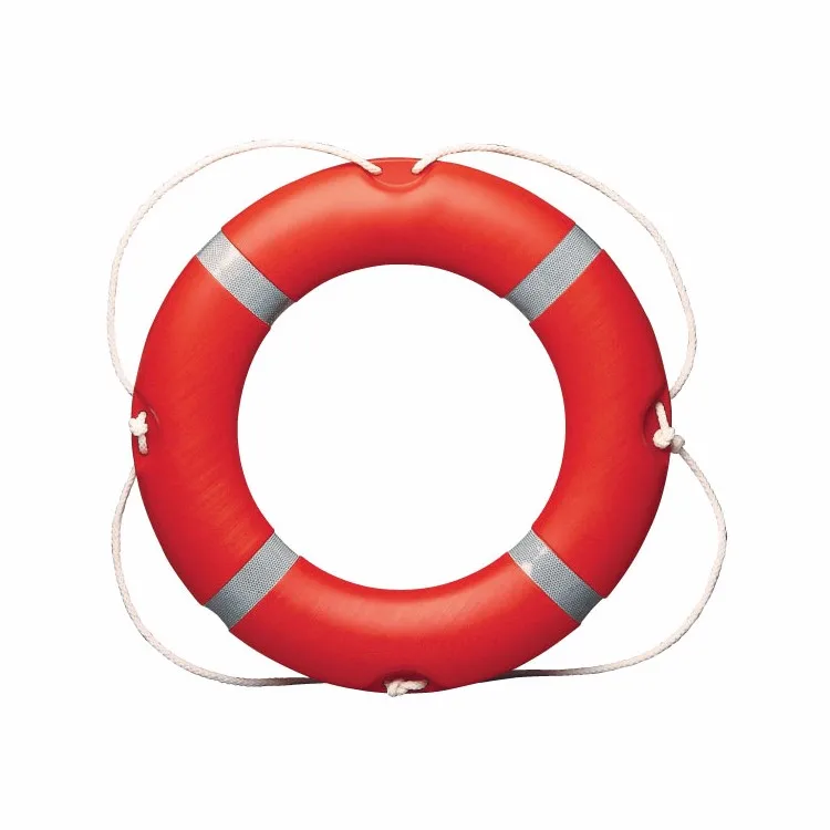 Factory wholesale water park Circle Swim Pool Marine Orange Lifeguard Rescue Lifebuoy Rings For Swimming