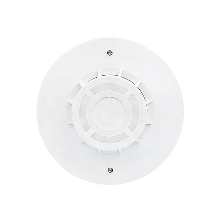 Factory CE Certified Conventional Heat Detector with LED Light Alarm System