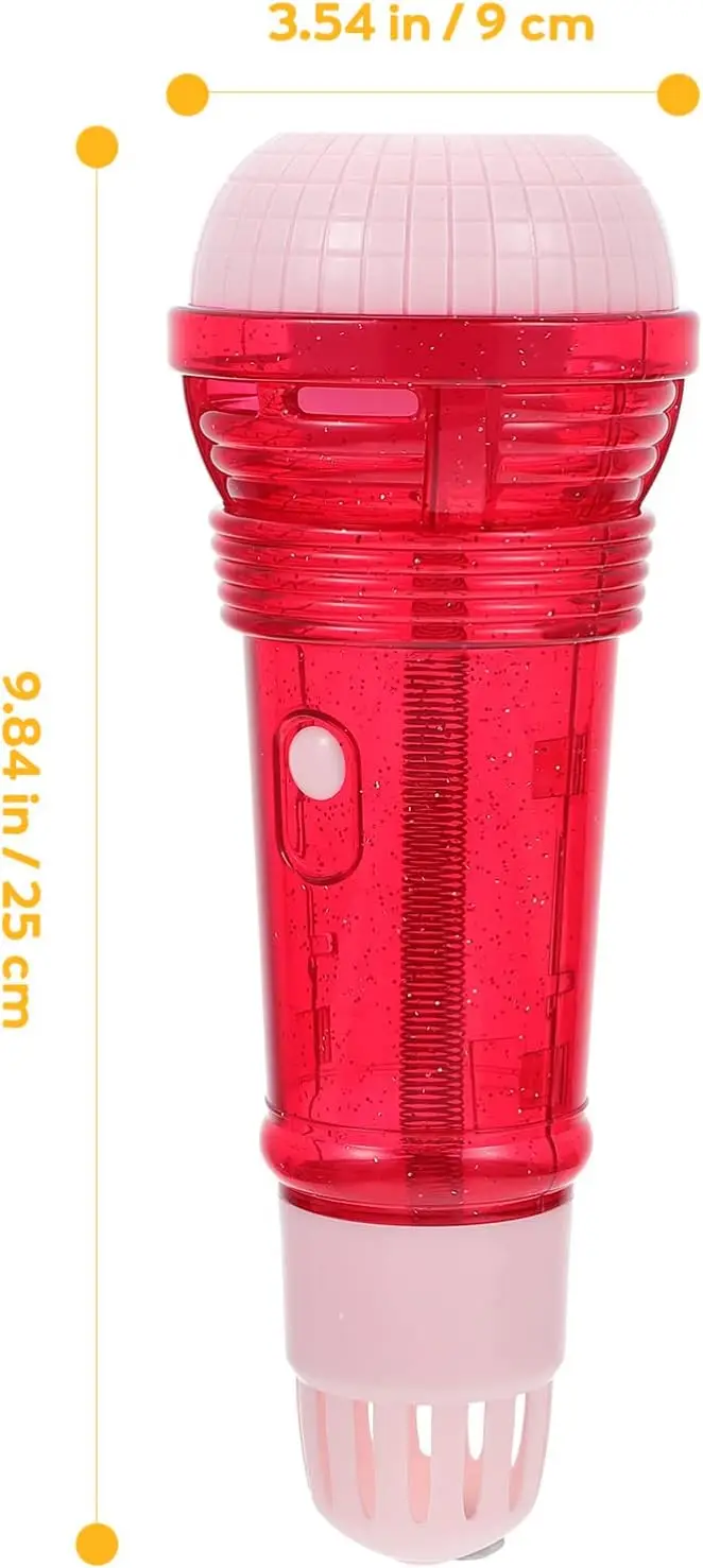 Kids Microphone, Echo Microphone Toy Plastic Play Karaoke Singing and Performance Training Supplies Early Educational Toy