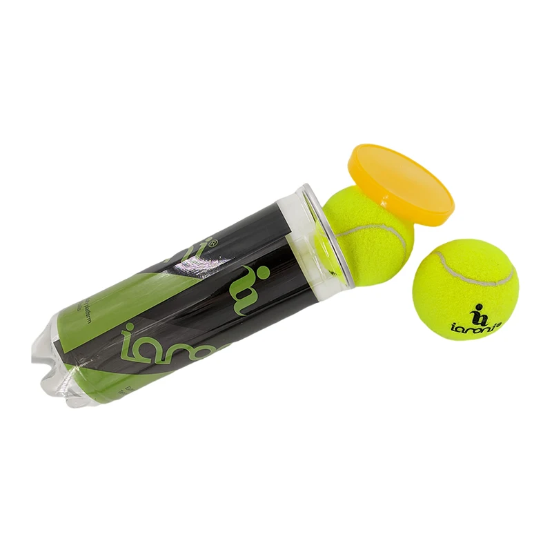 IANONI top higher quality tennis paddle pelotas ball green 45% Wool tube pelotas de padel ball