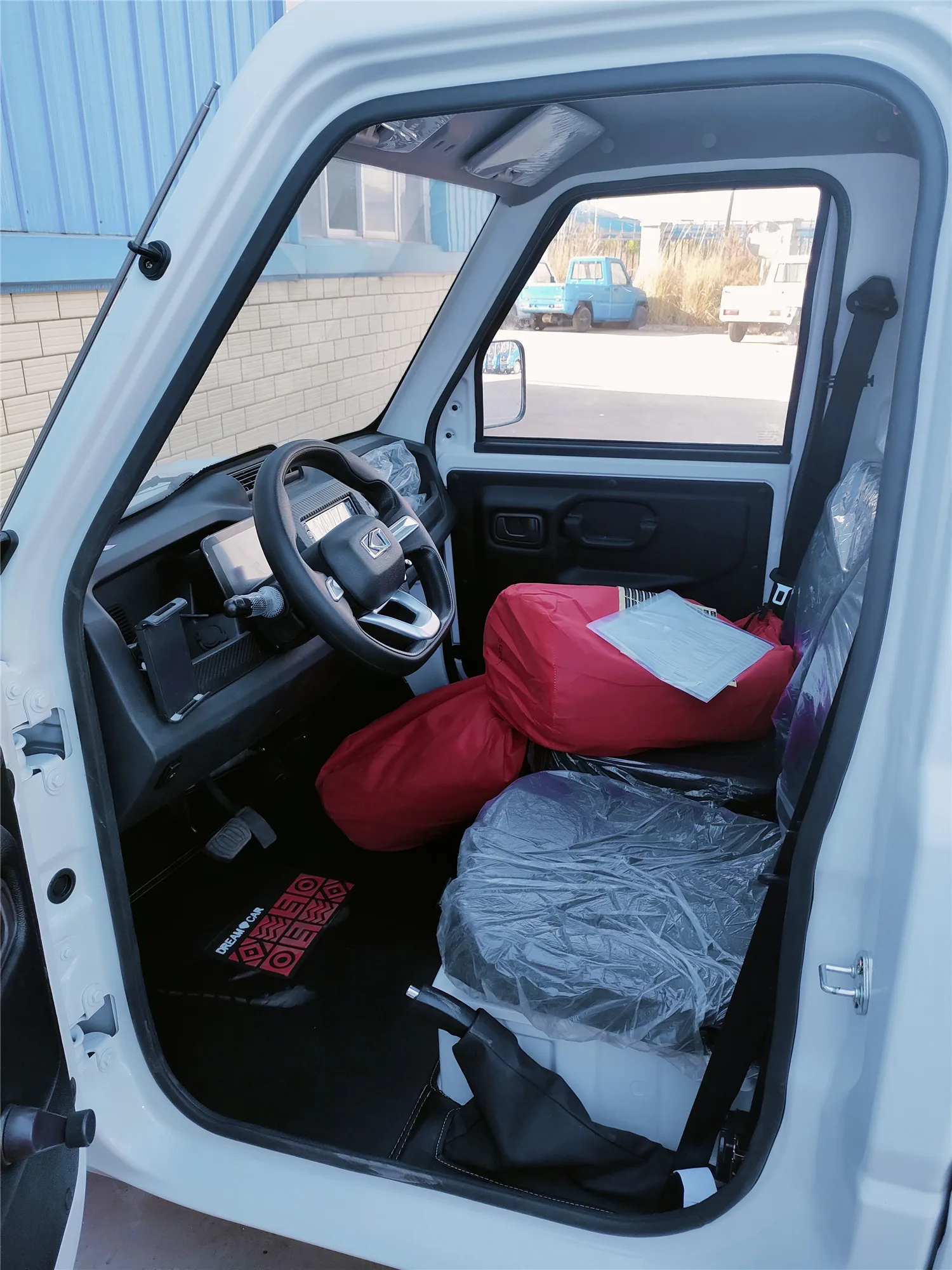 Pickup Chinese Factory Supplier Low Speed 3500W Low Speed Electric pickup truckCars EV Mini EV Car