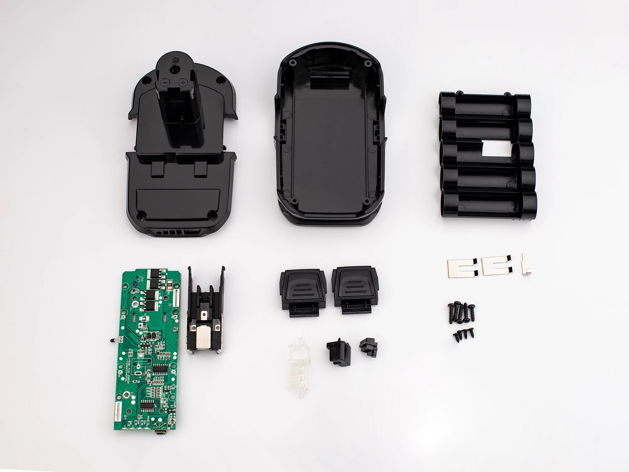 Пластиковый корпус Ryob P108 18 В пластиковый пластиковая крышка bms 15 ячеек 18650 P107 P106 PC105 9.0AH комплект печатных плат