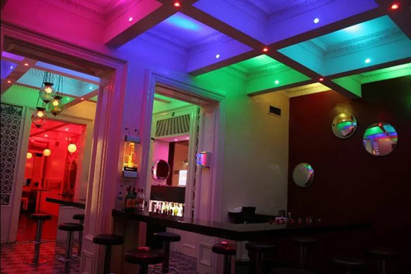 Mix Colors Changing E27 E14 GU10 Spotlight rgb led spot light 3W Nightclub led lights spot lights