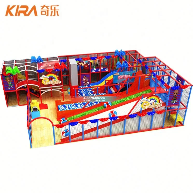 Высококачественный детский лабиринт, мягкая игровая площадка, батут, Оборудование Для крытой игровой площадки
