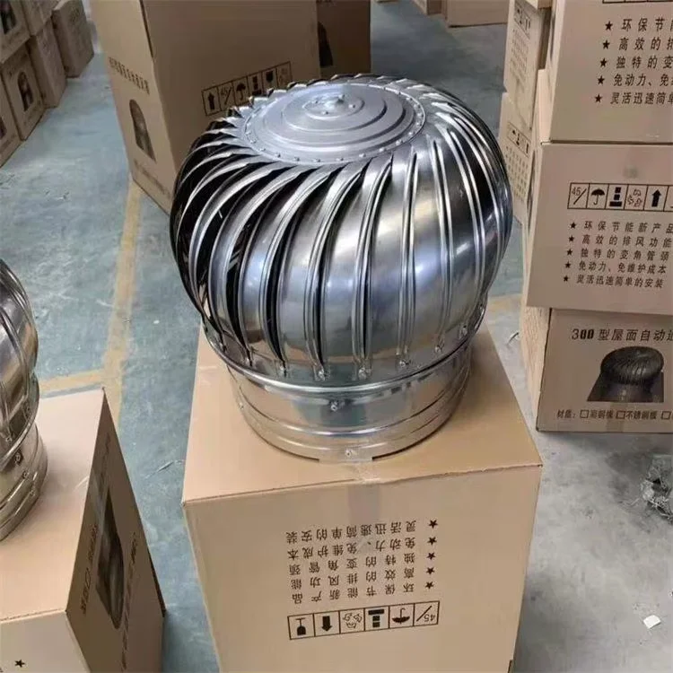 Industrial Roof Top Mounted Without Power Wind Driven Extractor Ventilation Roof Exhaust Fan