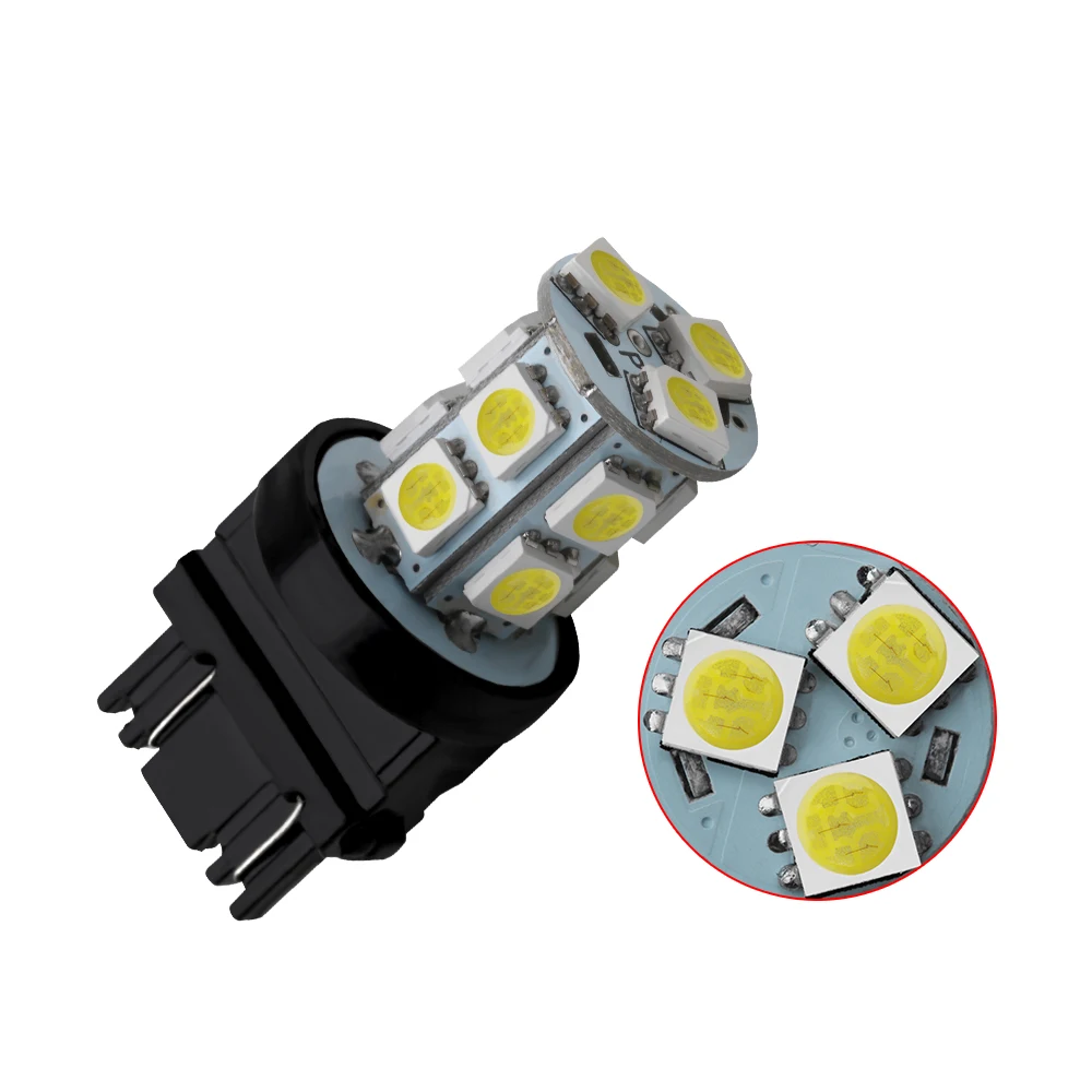 NBYC 1156-5050-13 T10 13 SMD 1156 1157 7443 3157 LED Car Clearance Lights Lamp DC 12V White Color