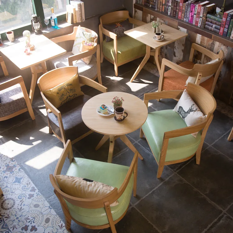 Luxury Restaurant Set Hookah Lounge Dessert Coffee Table And Chair Dining Furniture For Sale