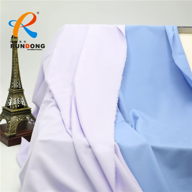 Rundong good quality shirt drill/twill fabric CVC 60/40 80/2*80/2 100/2*100/2 for shirt/uniform/workwear worker wear