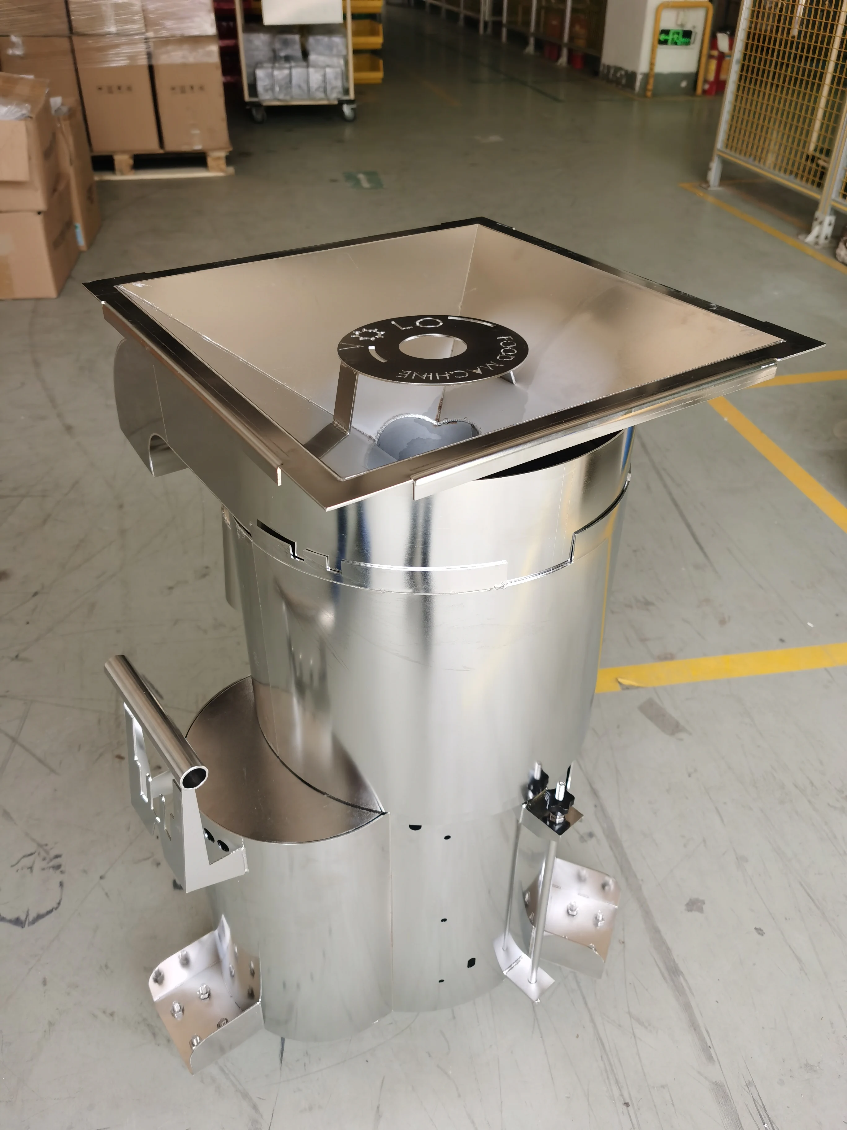 Stainless steel laser cutting processing special-shaped welding hardware accessories equipment parts non standard customization