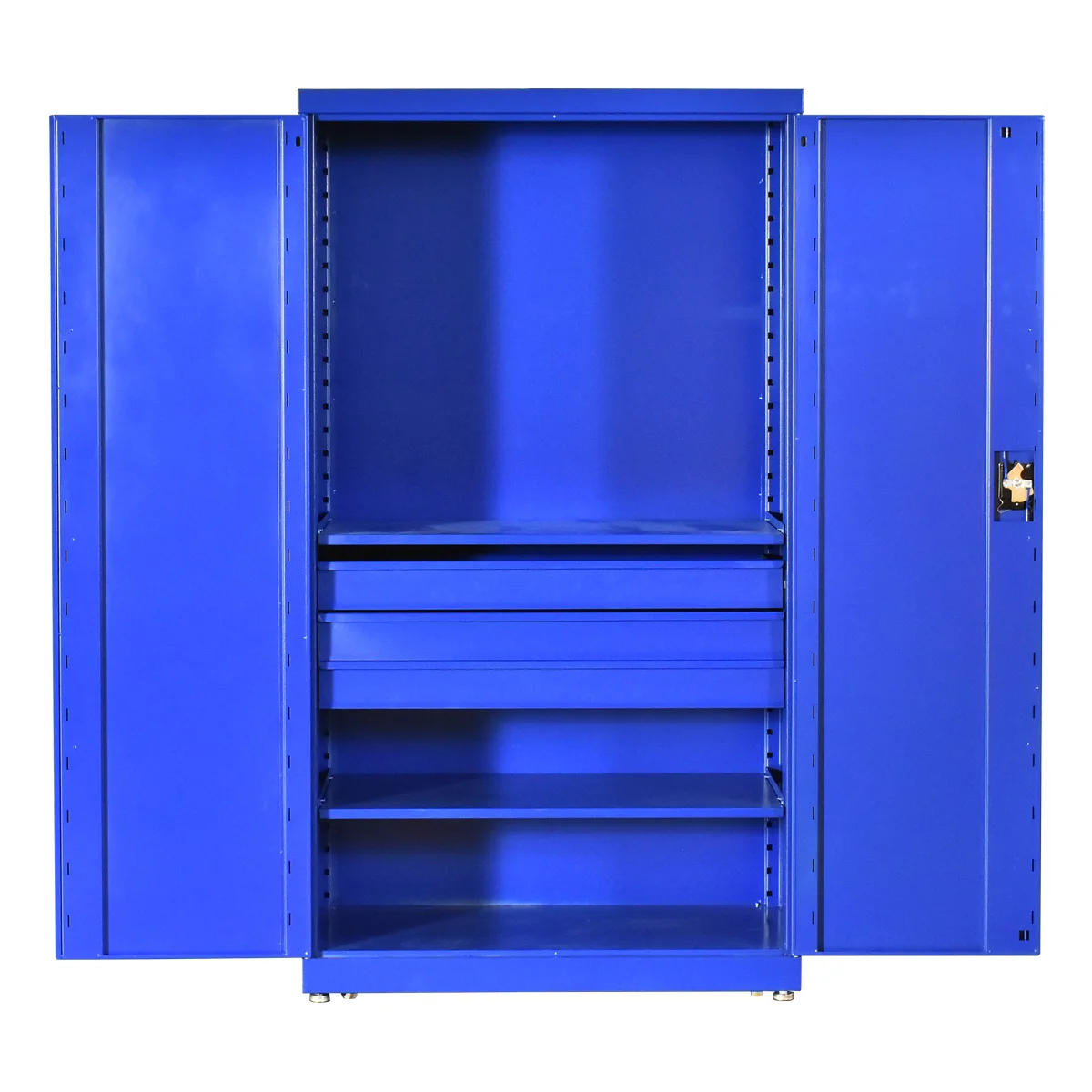 
Storage tool cabinet with storage bin customized Metal 2 Doors Storage Tools Cabinet for Garage 