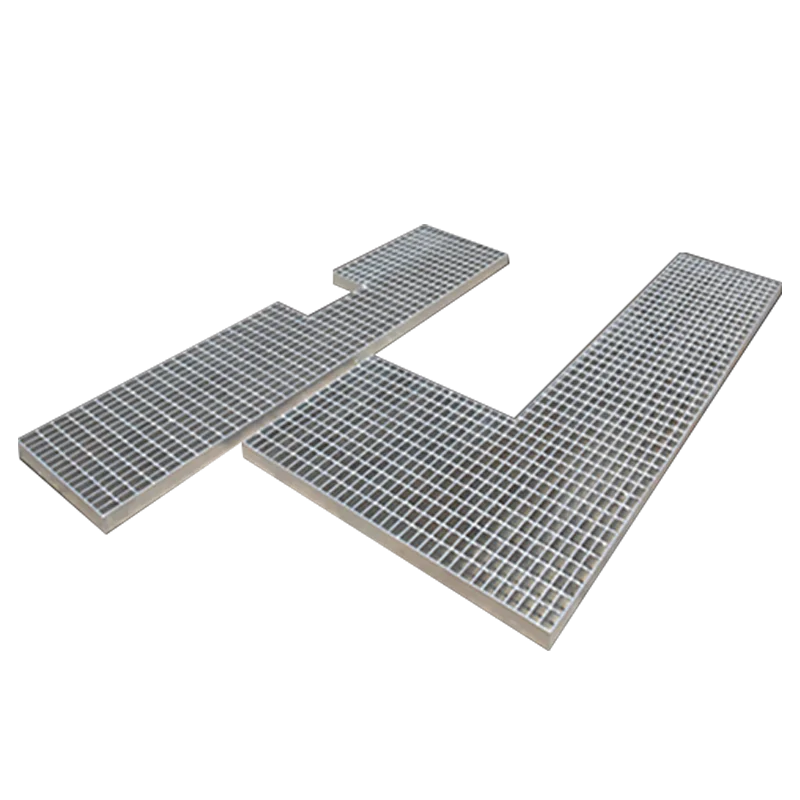 Custom Galvanized Steel Grate Metal Grating Outdoor Walkway Bridge Solution with Graphic Design Capability