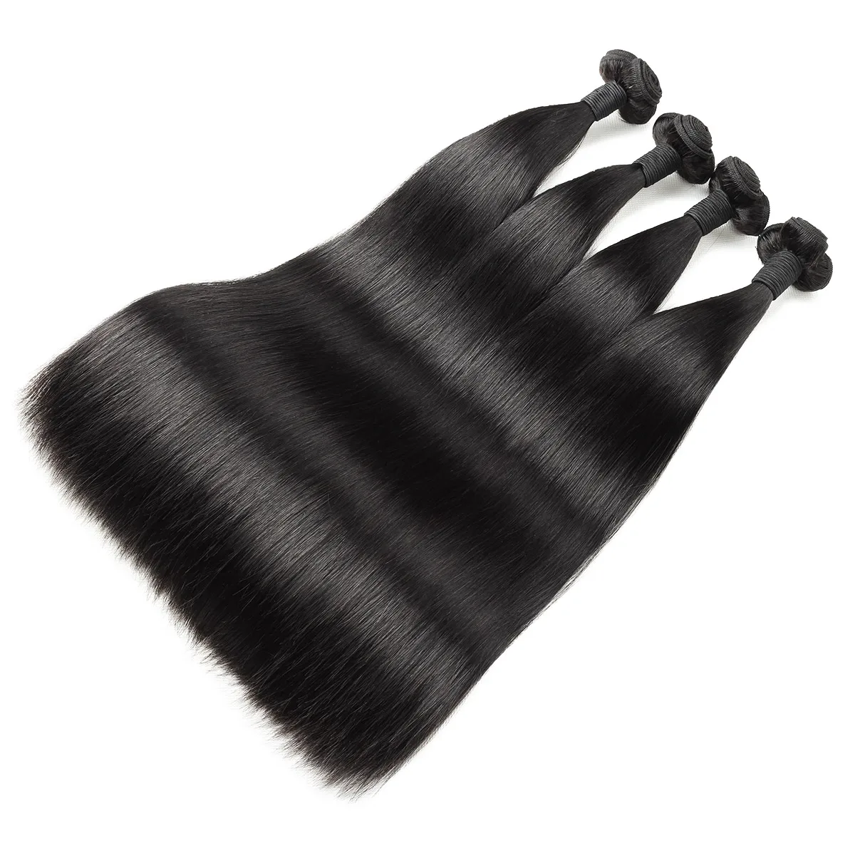 Custom Logo Cheap Brazilian  Hair 10a 12a 100% Virgin Hair Vendor  Straight Cuticle Aligned Human Hair Bundles