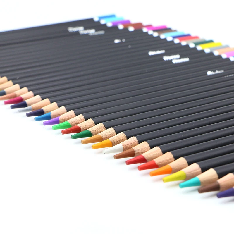 Bview Art Higher Quantity Factory Direct Selling 4mm Soft Core 36 Colors Pencil Set for Drawing