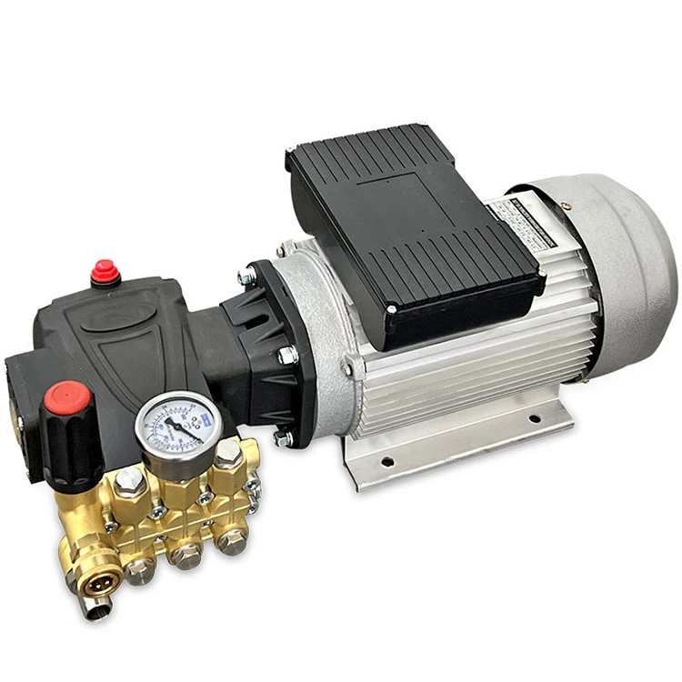 Cold Water High Pressure Washer Electric Pump 1740psi 120 Bar High Pressure Pump With Electric Motor