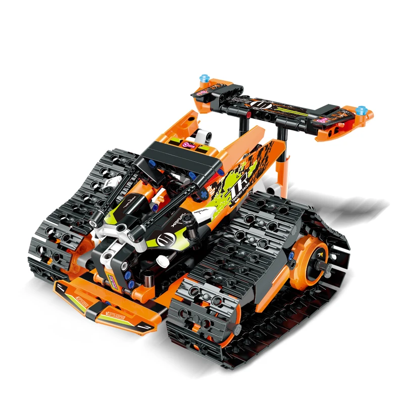 Mould King 13033-13037 Technic Crawler Flytec Stunt Car Super Speed Off-road Vehicles Bricks App RC MOC Assembly Building Blocks