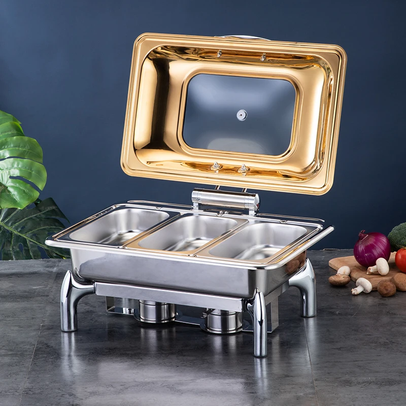 5-star Hotel Supplies 9L Stainless Steel Catering Restaurant Buffet Equipment For Hotel Kitchen Restaurant hotel kitchen wedding