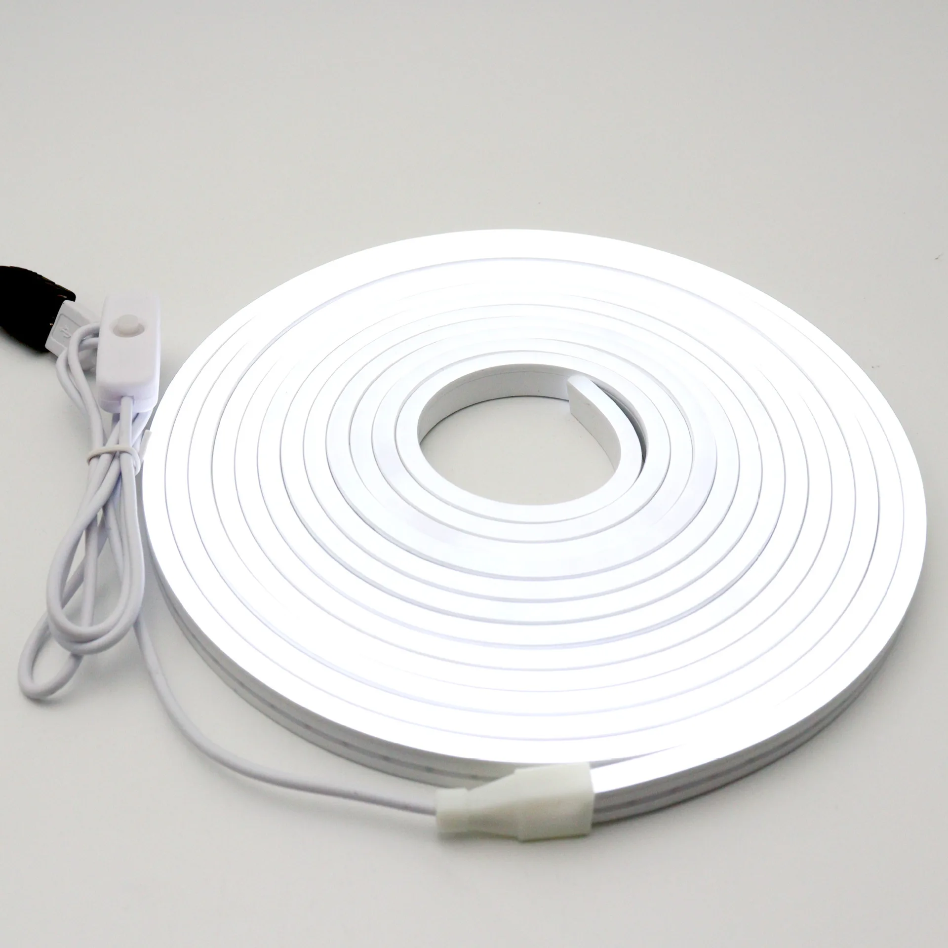 Button 5V USB light strip LED waterproof flexible atmosphere back adhesive low voltage 2835 self-adhesive light strip set