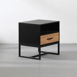 Современные итальянские столики для спальни, деревянный буфет, шкаф, ночная подставка, прикроватный столик с выдвижным ящиком