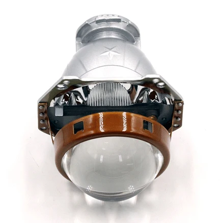 Super Bright Car HD Bifocal Lens 55W 6000LM Projector Headlights HID/LED Projector Lens for Auto