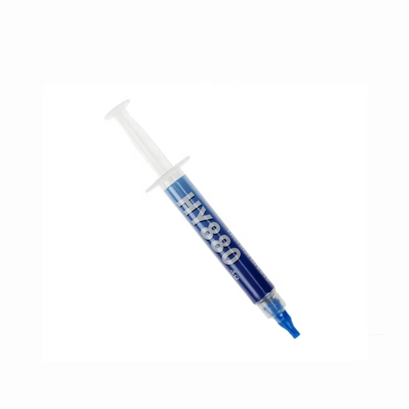 HY880 heat sink compounds thermal conductive paste in syringe use for CPU
