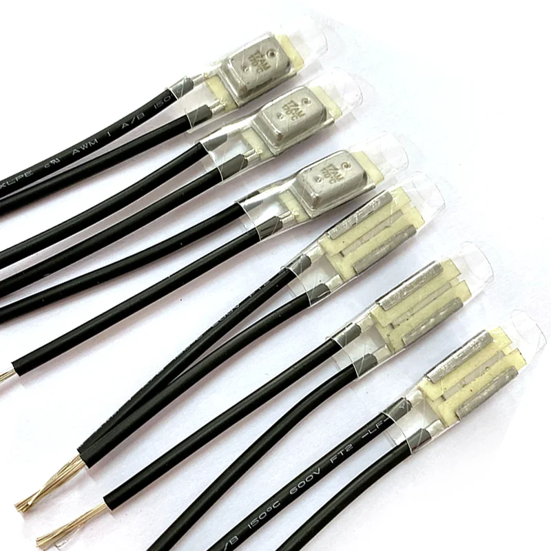 Switch Thermal Protector Temperature Switch 50-200 Degrees Control Bimetal Thermostat Thermal Protector