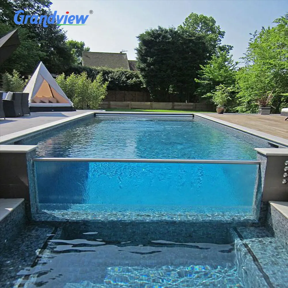 Clear Thick Large Swimming Pool From Acrylic Outdoor UV Resistant Acrylic Swimming Pool Window For Acrylic Swimming Pool