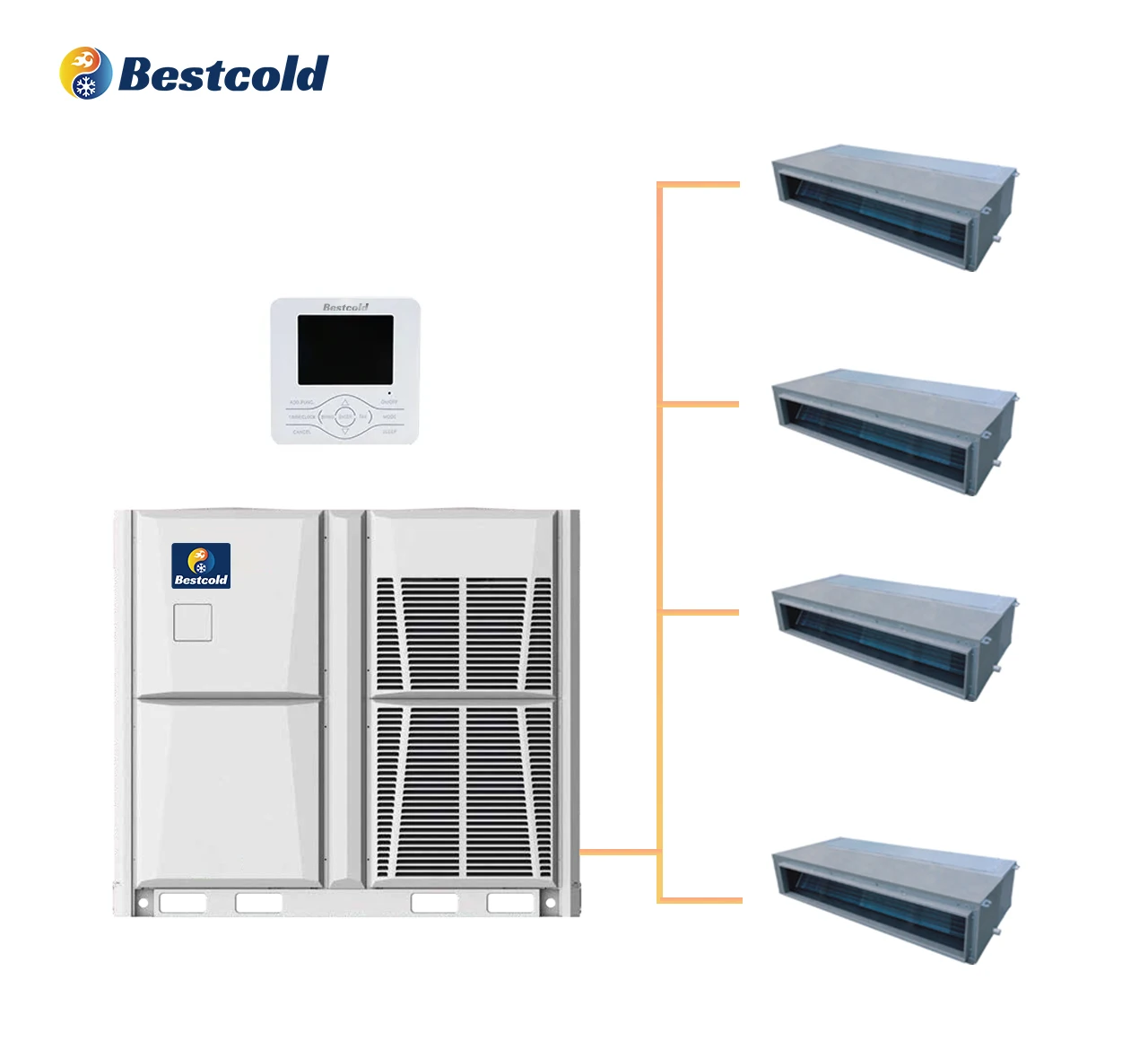 Стандартный стандарт ЕС 25-78 кВт Vrf центральный кондиционер R410a/r32 380 В 50 Гц инвертор многозонные кондиционеры наружный блок