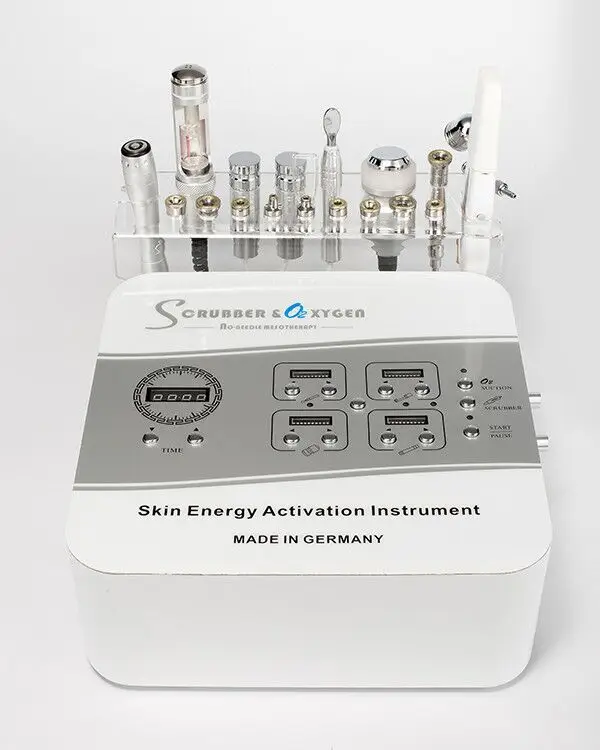 Hydro Facial Microdermabrasion Machine Diamond 8 in 1 Face Treatment Machine with Skin Scrubber