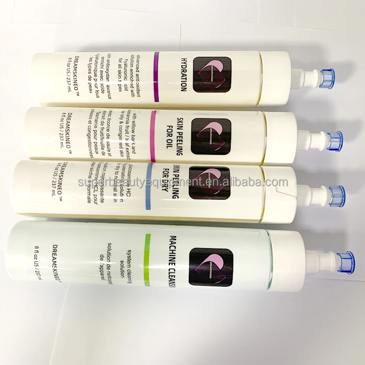 Pure Vitamin C Ascorbic Acid solution brightening and revitalizing hydro smart beauty  facial machine ampoules ballons