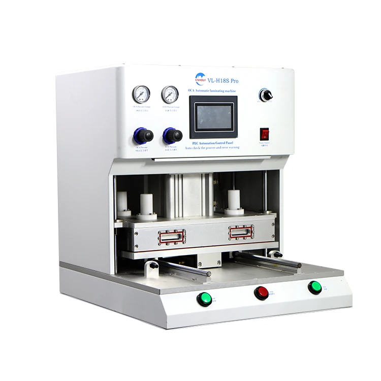 VL-H18Spro laminating machine Big inches Vacuum oca film lcd glass for Edge Screen LCD repair machine