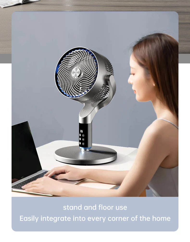CE/CB Electric Powerful household Plastic Standing Fan/ Air cooling fan/ circulating fan