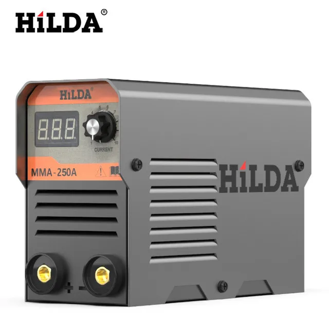 Сварочный аппарат Hilda 110 В/220 В, инвертор MIG/MMA/TIG/Arc Igbt 200/250A Esab Ac Dc для медной проволоки, сварочный аппарат