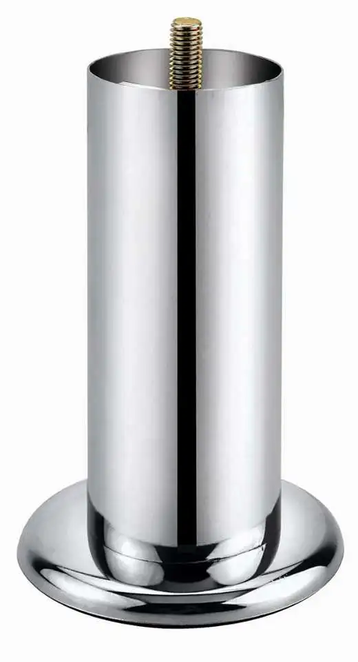 Engineer Sofa Leg Furniture Hardware Cylindrical Hot-selling Metal Ferrochrome Sofa Leg