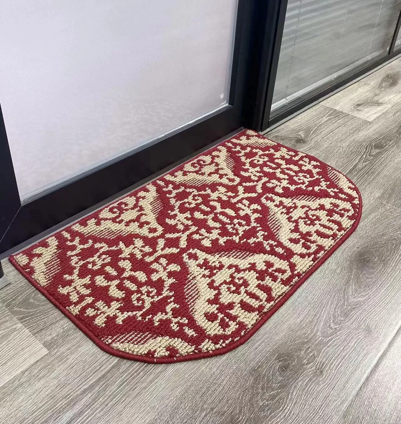 Two Color Polypropylene Jacquard Mat door mats for home entrance wholesale custom door mats