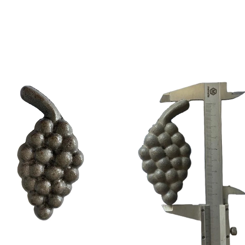 Wrought Iron Gate with Grape Wrought Iron Handrail Grapes Welding Forged Wrought Iron Grapes