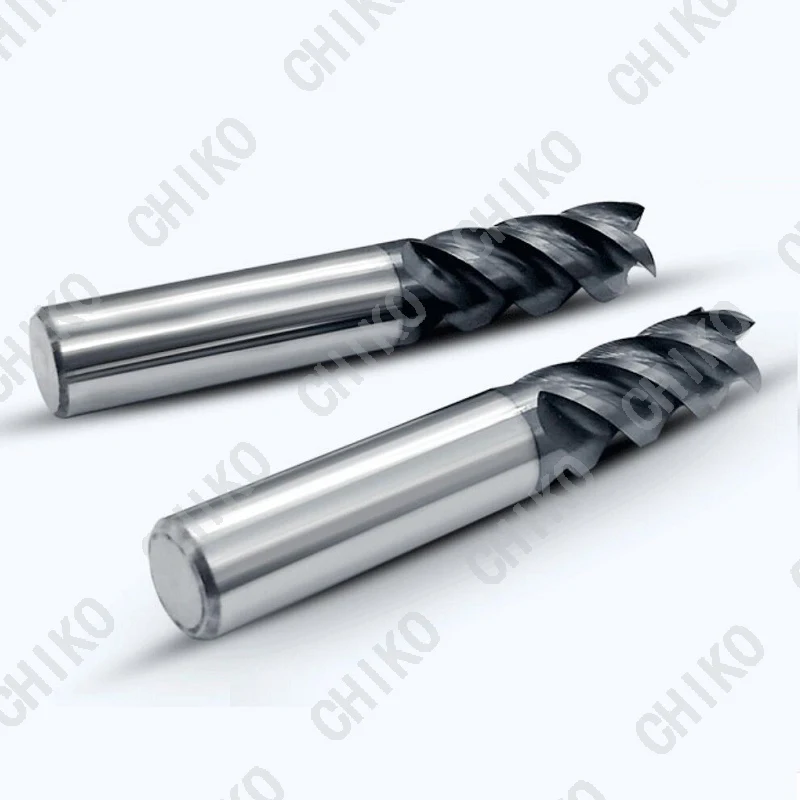 HRC60 4F End Mill Tungsten Steel Milling Cutter CNC Solid Carbide Mill with Coating