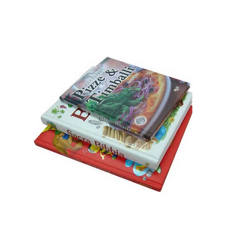 High quality hardcover cookbook photography art paper coffee table book printing hard cover cooking book printing service