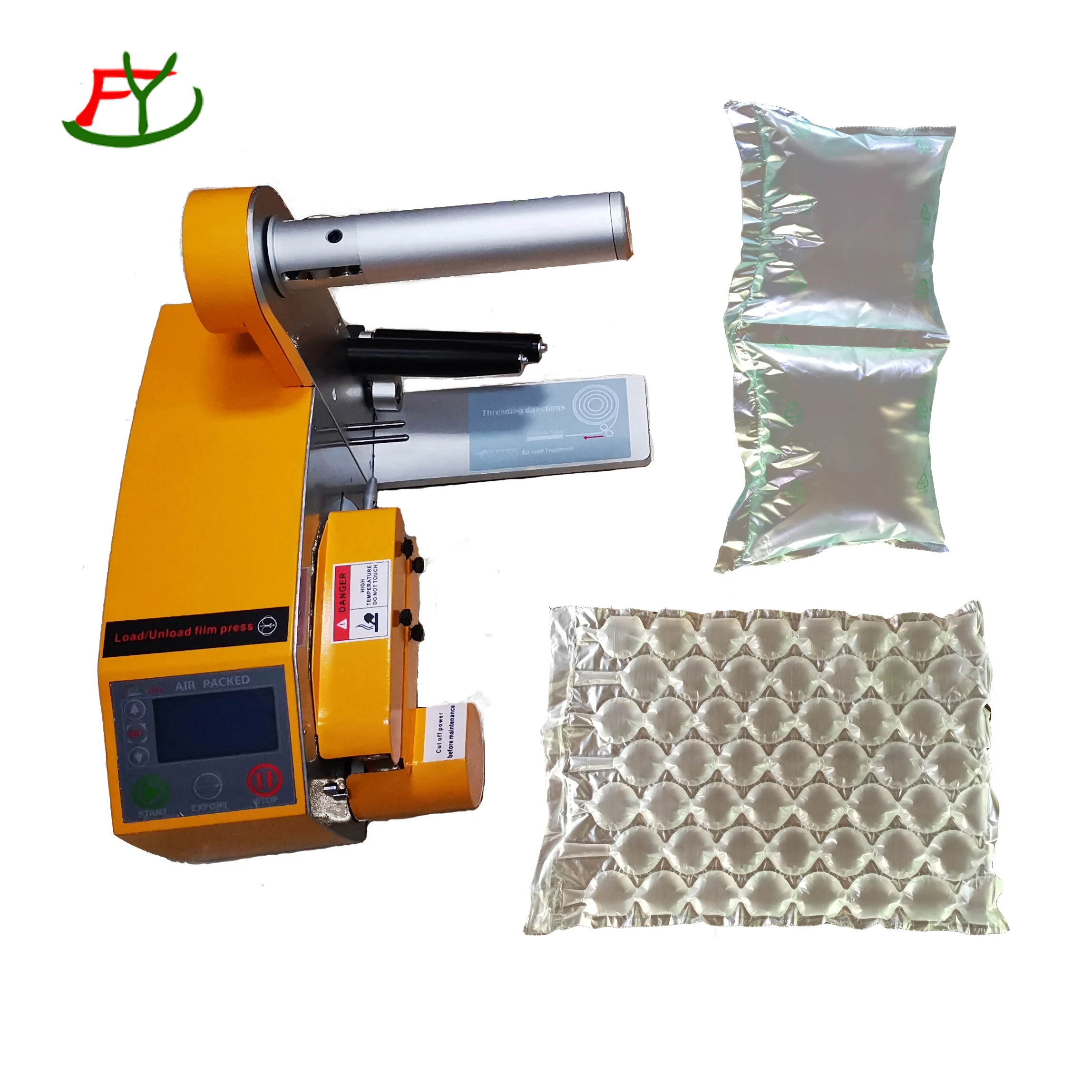 Air Cushion Bag Film: Elevate Your Shipping Standards  Engineered by User-friendly Air Bubble  Cushion Machine