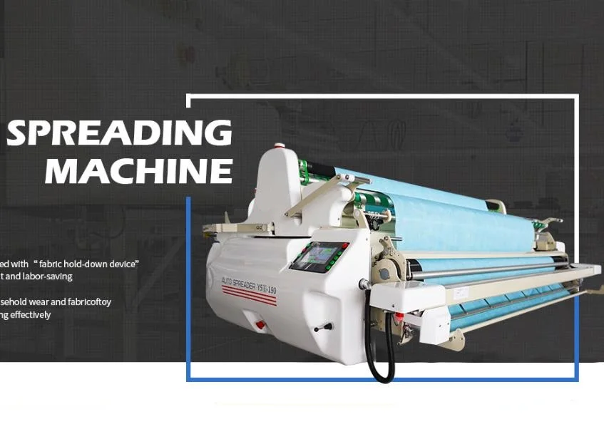Automatic Spreading Machine With Cutting Tables For Cloth Cutting Spreading Machine