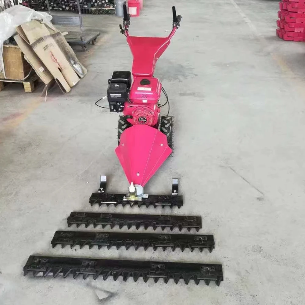 Hand Push Lawn Mower Gasoline Self Propelled Mower Grass Cutter