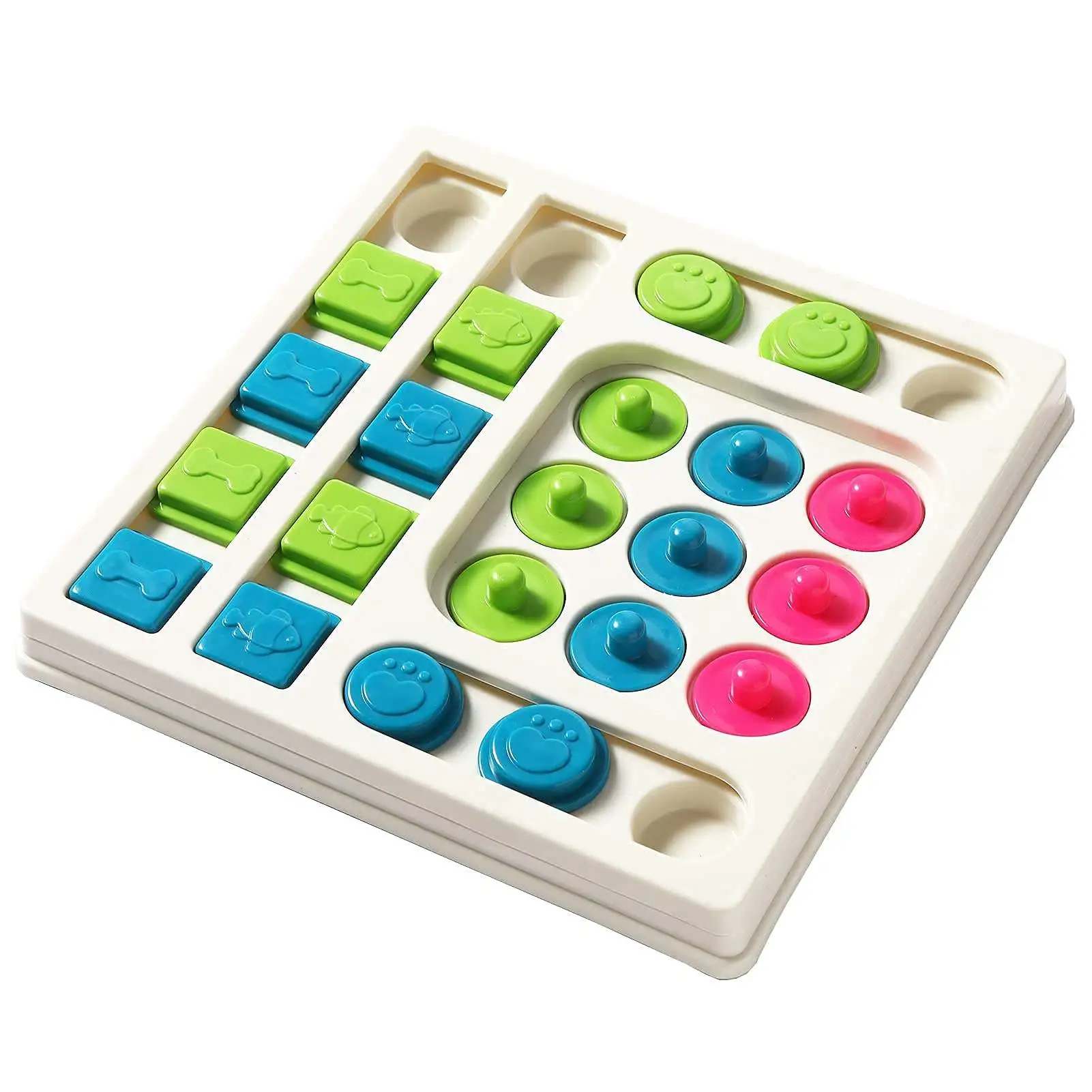 IQ training slow feeding interactive dog puzzle toys slow feeder educational feeding toys Non-slip Educational Feeding Toys