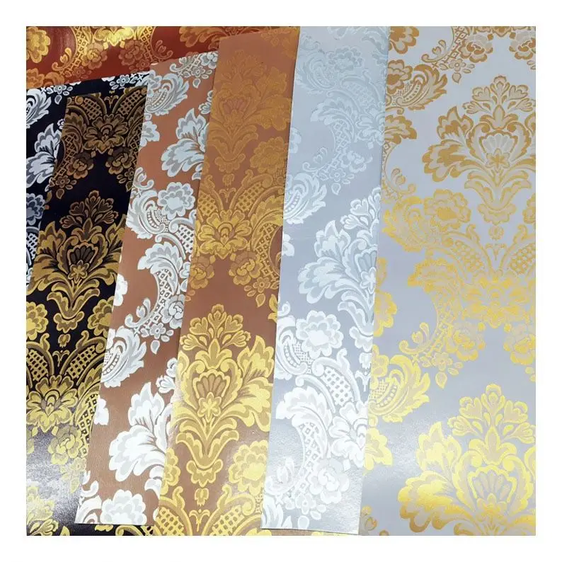 middle east market PVC artificial synthetic leather for wallpaper table cover decoration