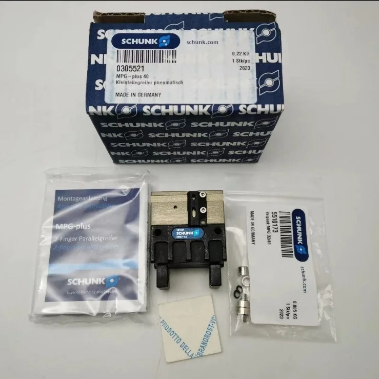 Original German SCHUNK 0305521 MPG-plus 40 MPG+4 cylinder pneumatic clamp in stock