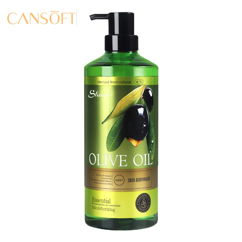Professional OEM manufacturer skin whitening shower gel olive oil body wash for men