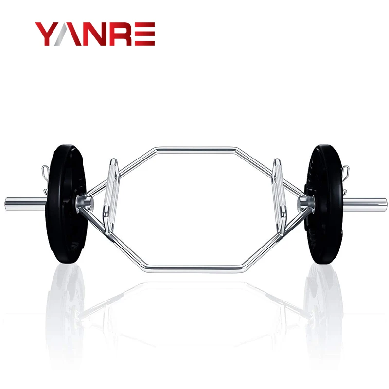 High quality new design fitness body building training gym workout product Hex Bar