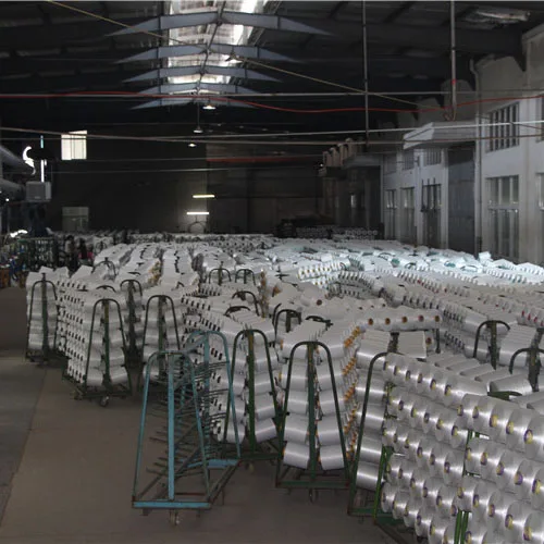 Shunyuan 100Polyester Yarn 150D/144F DTY  raw white low stretch Polyester yarn for circular machines