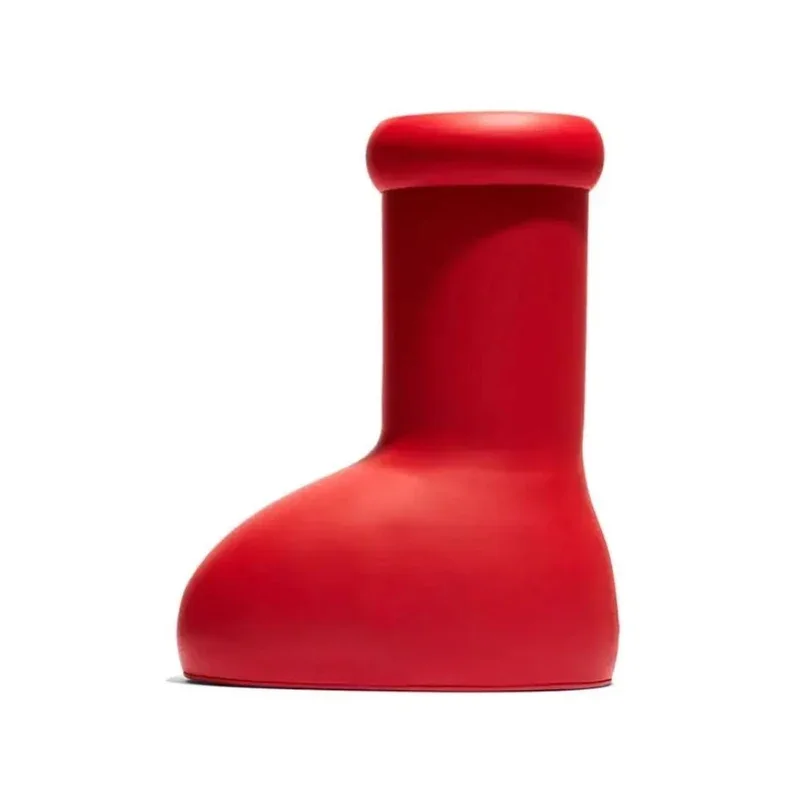 High quality Drop ship water proof rain Cartoon Astro Boy Big Red EVA shoes Boot Boots